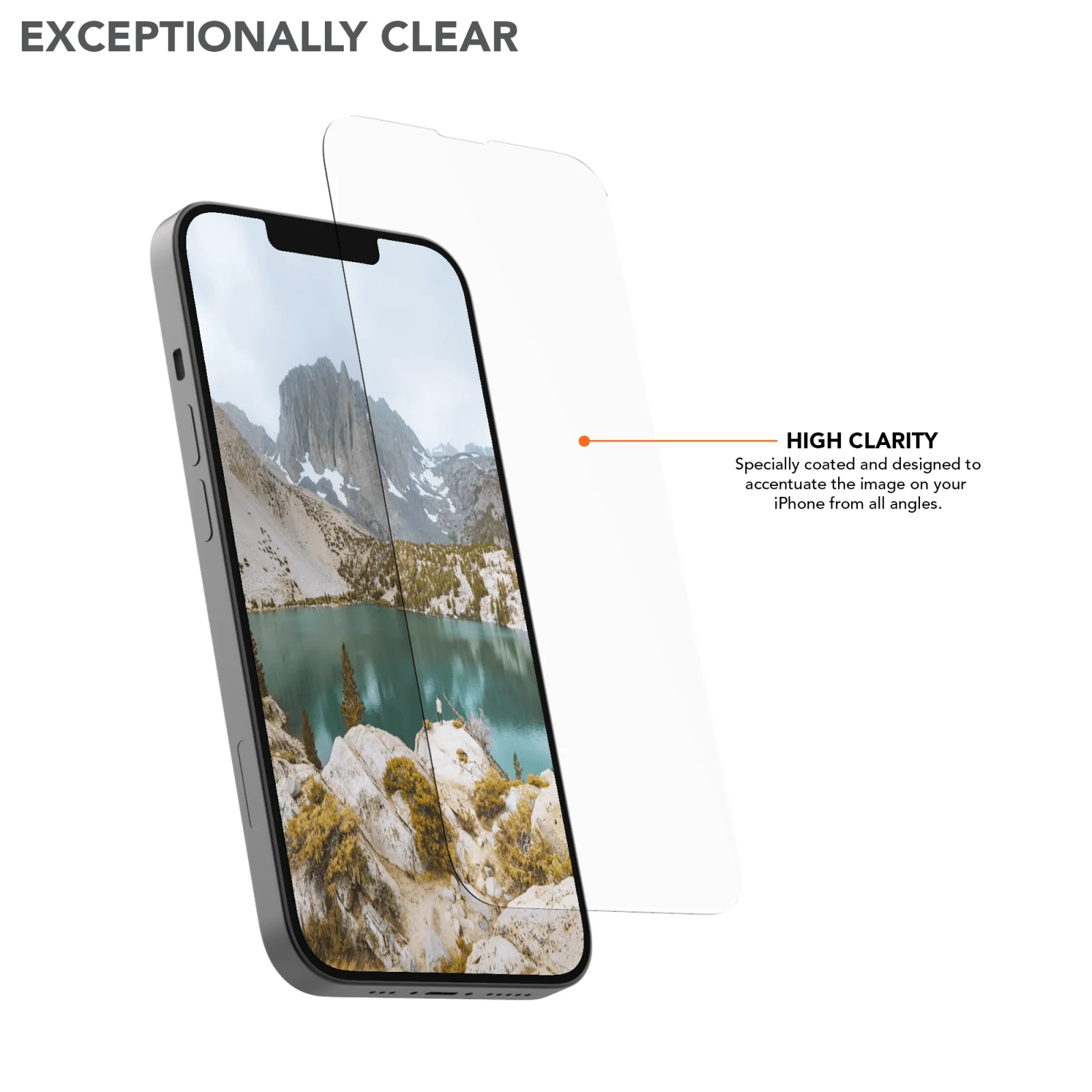 iPhone 14 Tempered Glass Screen Protector (2 Pack) - Image 2