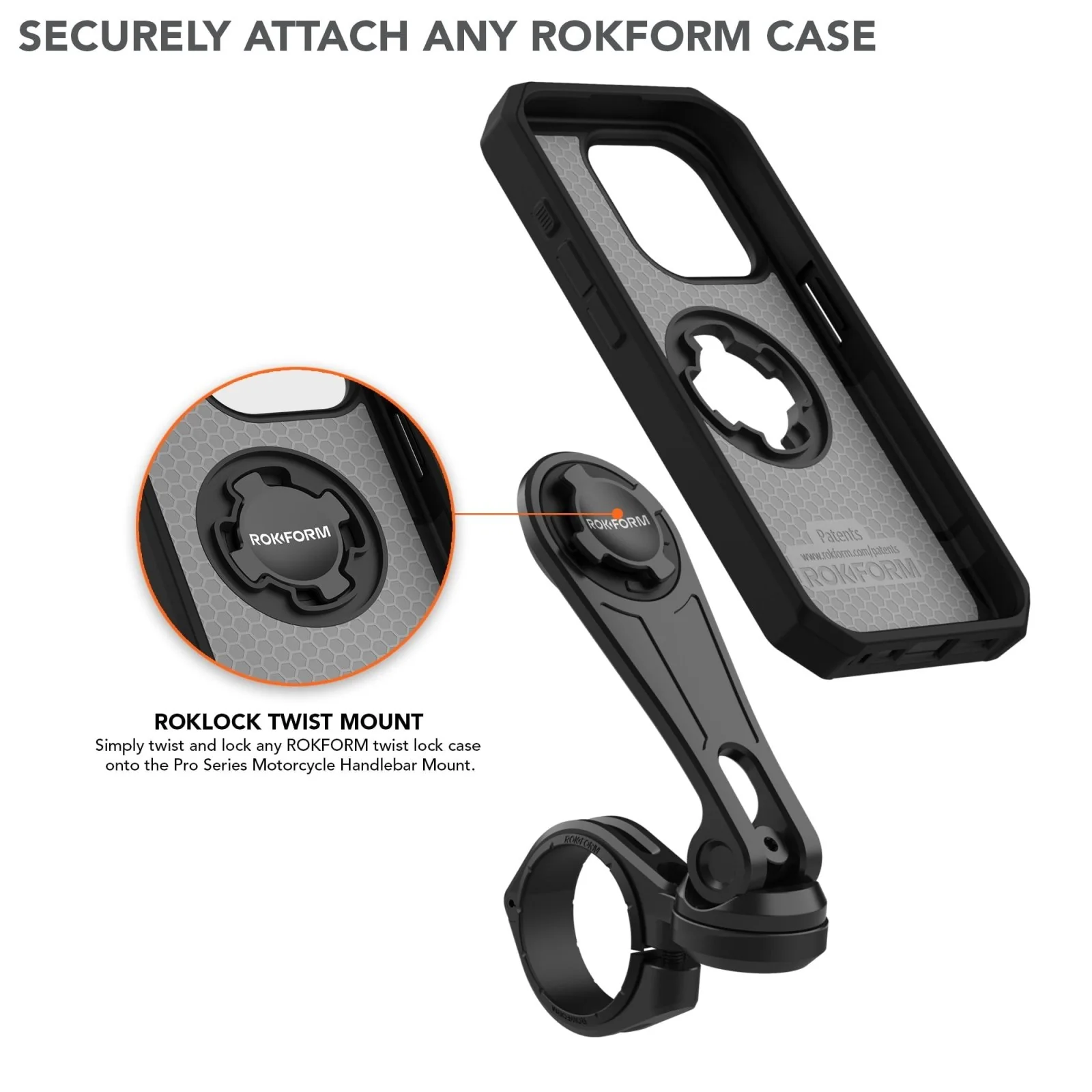 Motorcycle Handlebar Phone Mount - Image 4
